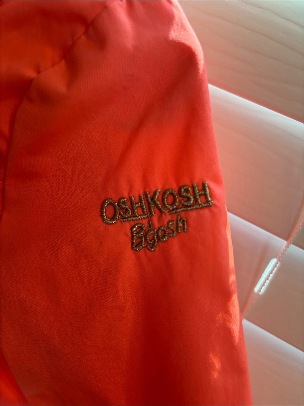 OshKosh B'gosh Red Hooded Raincoat